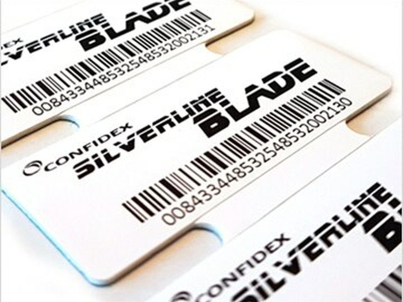 Etiquetas para Activos fijos Silverline Blade ZEBRA